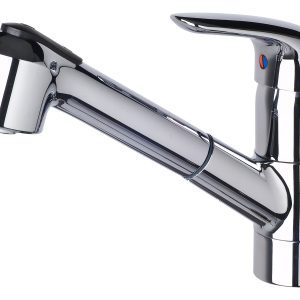 American Standard Studio Saga Sink Mixer Tap with Pull Out Spray