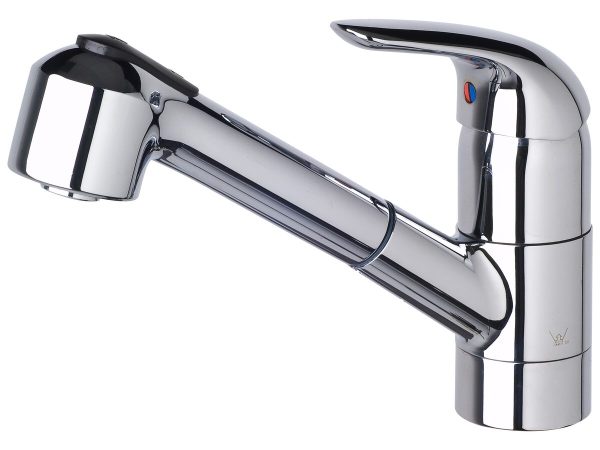 American Standard Studio Saga Sink Mixer Tap with Pull Out Spray