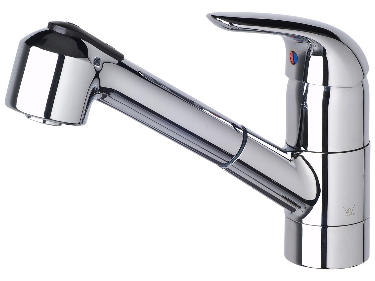American Standard Studio Saga Sink Mixer Tap with Pull Out Spray