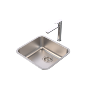 Caroma Luna Single Bowl Overmount and Undermount