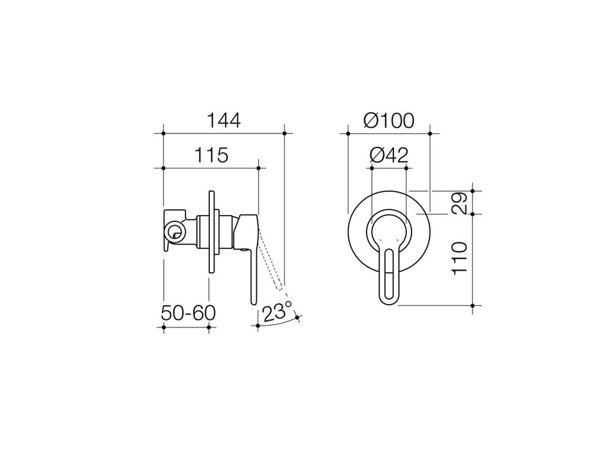 Caroma Cirrus Bath / Shower Mixer Tap Chrome - Image 2