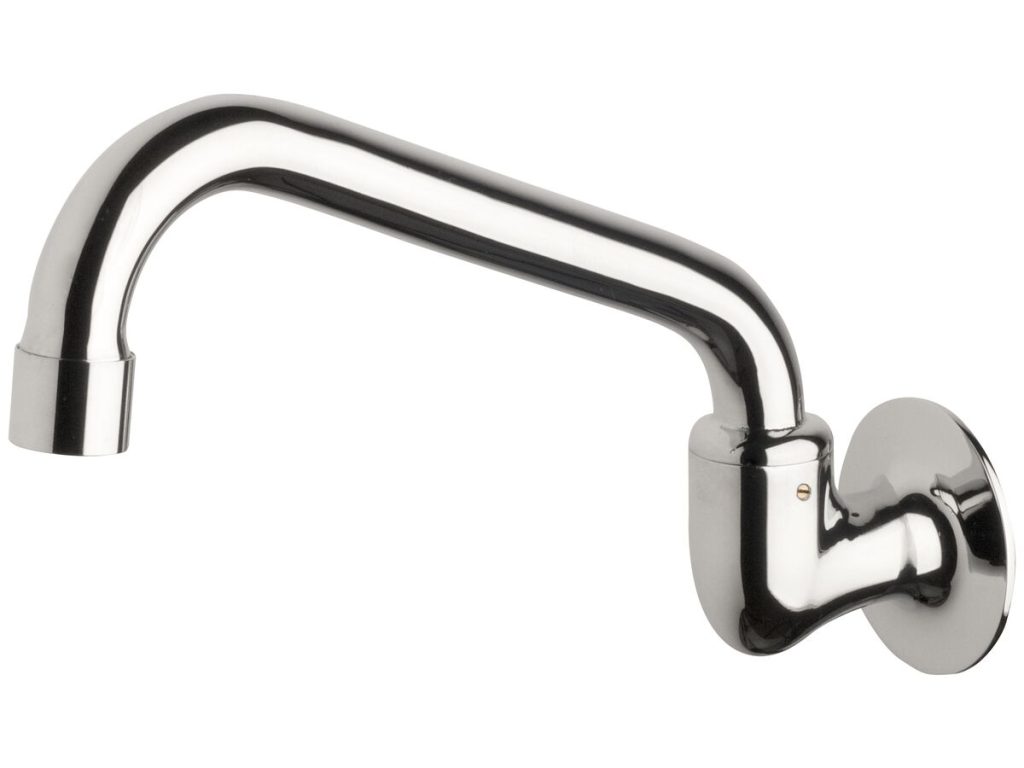 Posh Bristol Wall Swivel Outlet Chrome