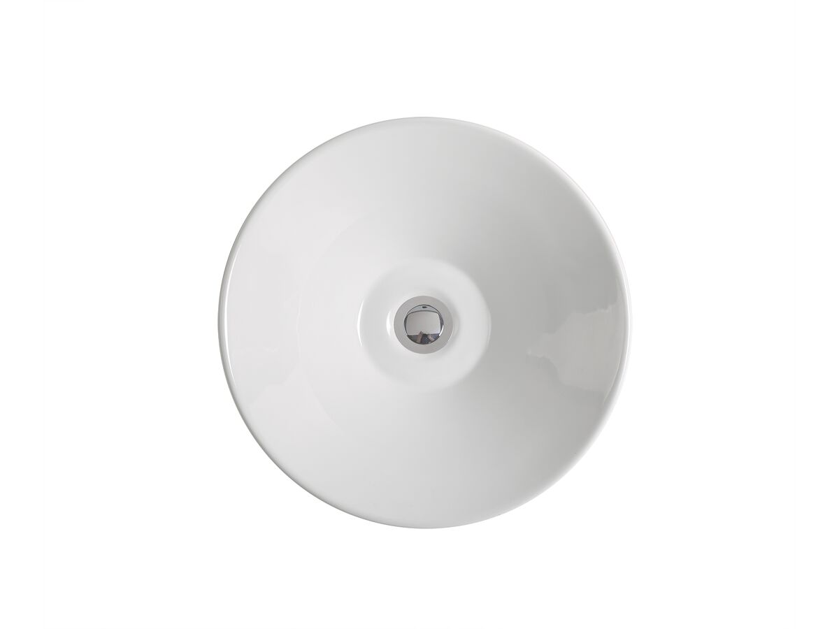 Posh Solus Vessel Basin 425mm White