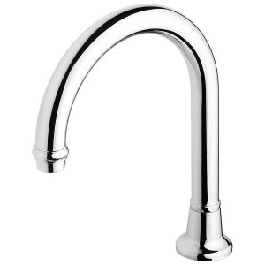 Posh Bristol Hob Swivel Outlet Gooseneck (25mm) 160mm Chrome (4 Star)